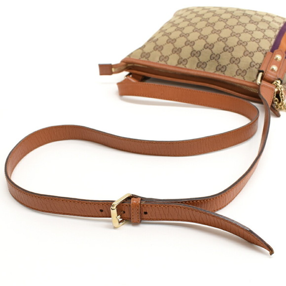 Gucci Shoulder Bag Sherry Line GG Canvas Beige - Picture 7 of 9